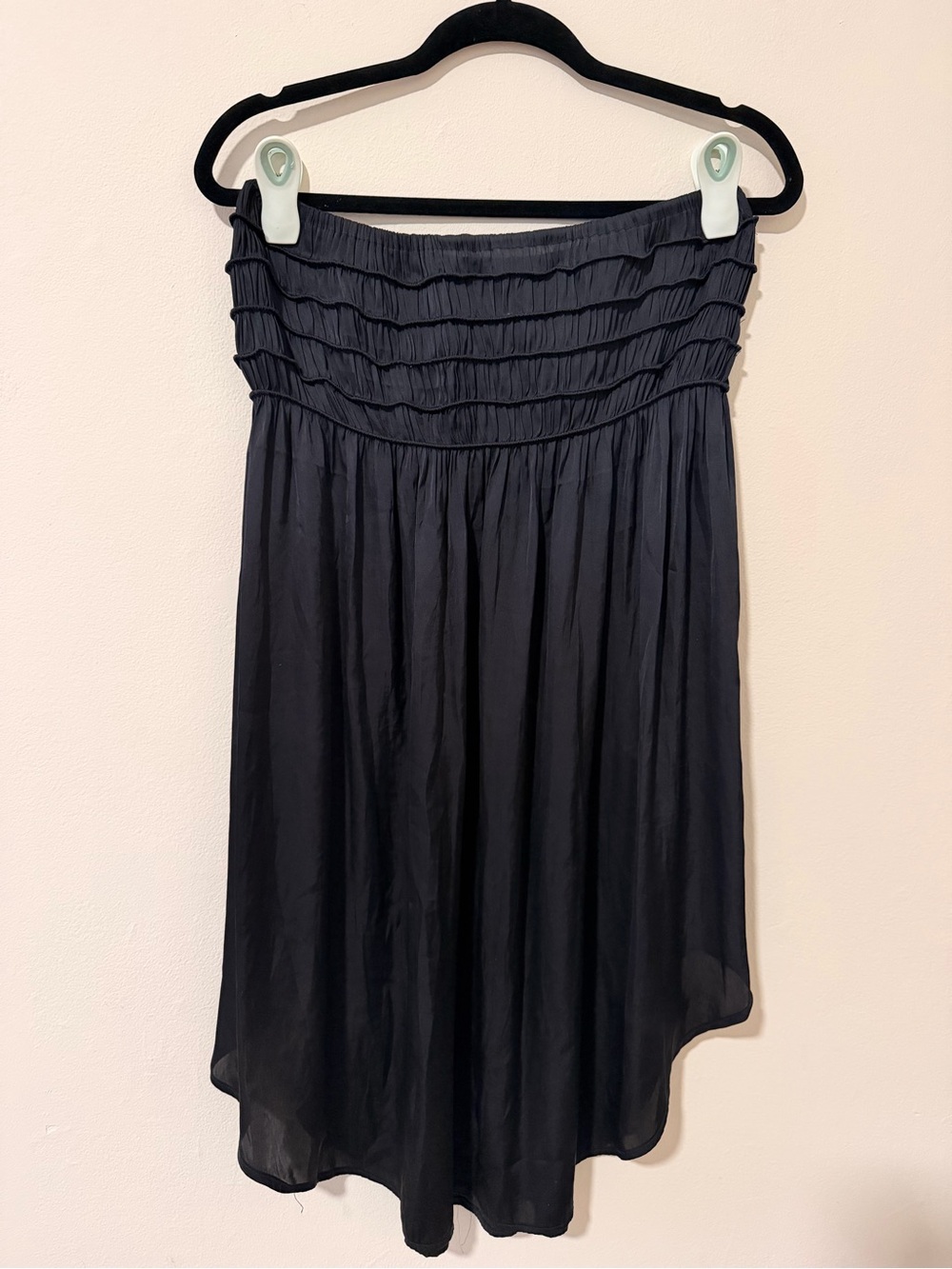 Ulla Johnson Silk High Low Hem Skirt